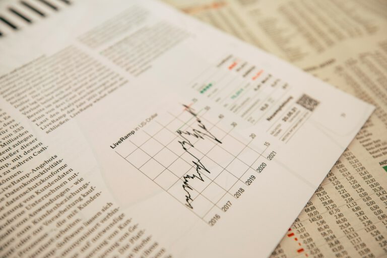 Information graphique boursier